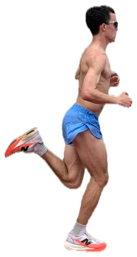 George Blaha running